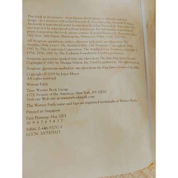 Power‎ of Being Positive Enjoying God Forever Joyce Meyer Hardcover HC - Picture 5 of 11